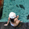 melissa in cenote in mexico