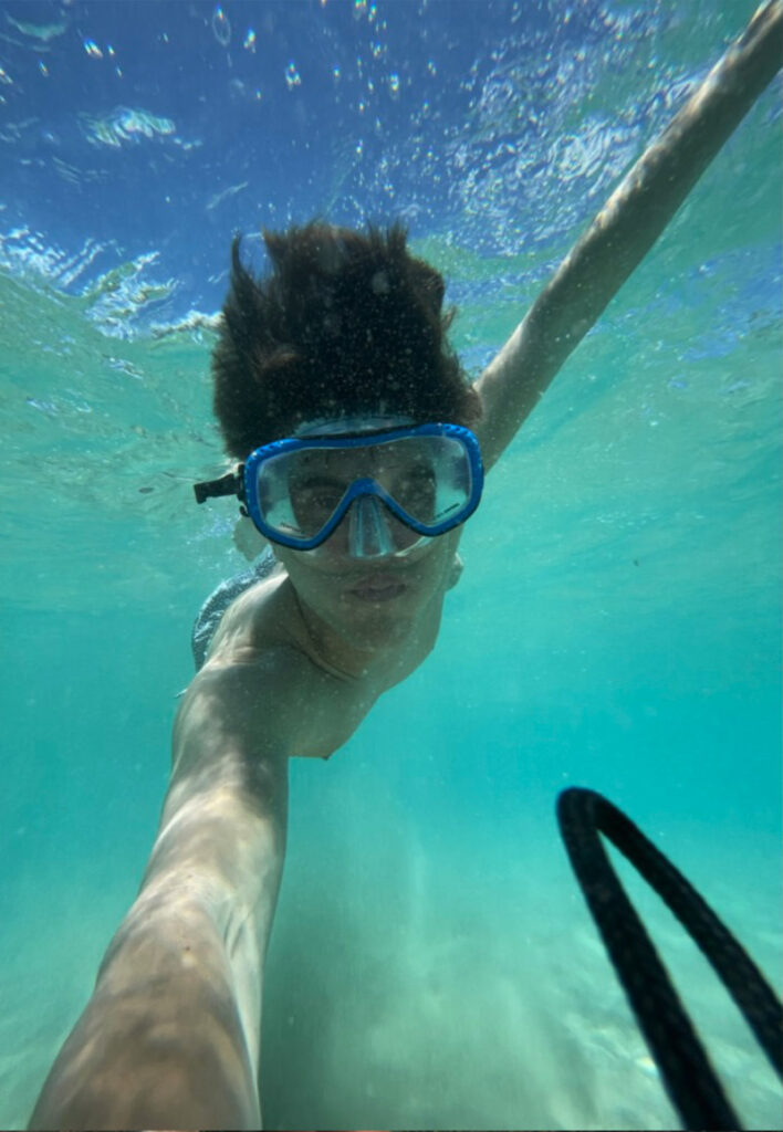 john snorkeling